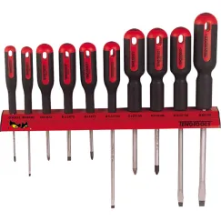 10pc Mega Drive S/Driver Wall Rack Set
